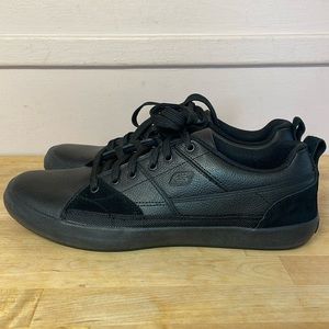 Skechers Relaxed Fit Planfix Romelo black casual leather sneakers men’s size 11
